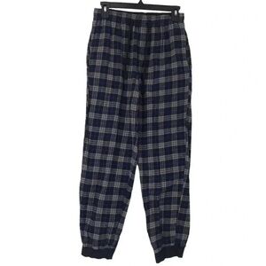 NORDSTROM MEN’S SHOP FLANNEL PAJAMA PANTS SMALL TAPERED LOUNGEWEAR BOTTOMS